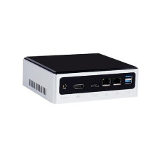 Hiper NUGi710510U Nettop NUG, Intel Core i7-10510U, 2* DDR4 SODIMM 2400MHz, UHD-графика Intel для процессоров Intel Core 10-го поколения (DP + HDMI), 1*Type-C, 4*USB2.0, 4*USB3.0, 2*LAN, 1*2.5HD