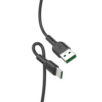 HOCO HC-06119 X33/ USB кабель Type-C/ 1m/ 5A/ Black