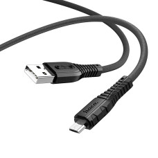 HOCO HC-55841 X67/ USB кабель Micro/ 1m/ 2.4A/ Силикон/ Black