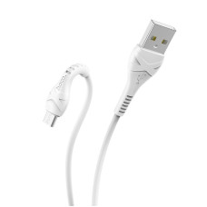 HOCO HC-10505 X37/ USB кабель Micro/ 1m/ 2.4A/ White