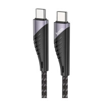 HOCO HC-41479 U95/ PD кабель Type-C-Type-C/ 1.5m/ 60W/ Нейлон/ Black