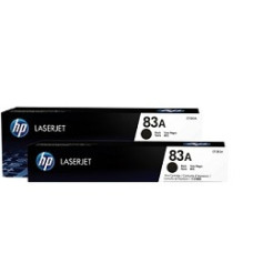 HP CF283AD/CF283AF Картридж ,Black{LaserJet Pro MFP M125nw, MFP M127fw, Black, Dual pack (2х1500стр.)}