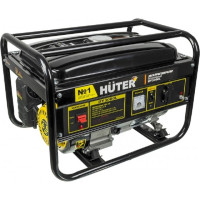 Huter DY3000L 64/1/4 Электрогенератор {четырехтактный, 2500Вт, 220В/50Гц, 77Дб, принудительное охлаждение, бак 12 л, расход бензина 395 г/кВтч, расход масла 6,8, габариты 560х450х460, вес 39,5 кг}