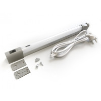 Hyperline TL19-LED-10W-EU Осветительная панель 19 дюймов, LED 10W, 110/220V, 19 дюймовое крепление+ магнитное крепление, 485х31х48мм, длина кабеля 2м, евровилка