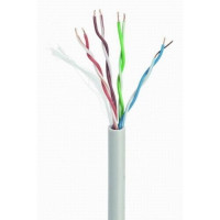 Cablexpert UPC-6004-SO, UTP6, 4 пары, 0.57 мм, медь, однож., 305 м, Fluke Test, серый