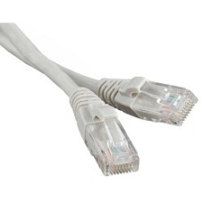 Hyperline PC-LPM-STP-RJ45-RJ45-C5e-1M-LSZH-GY Патч-корд F/­UTP, экранированный, Cat.5e, LSZH, 1 м, серый
