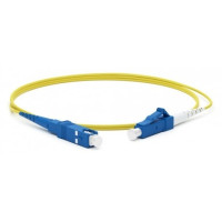 Hyperline FC-S2-9-LC/UR-SC/UR-H-5M-LSZH-YL Патч-корд волоконно-оптический (шнур) SM 9/125 (OS2), LC/UPC-SC/UPC, 2.0 мм, simplex, LSZH, 5 м