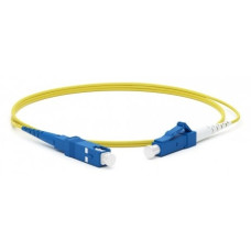 Hyperline FC-S2-9-LC/UR-SC/UR-H-5M-LSZH-YL Патч-корд волоконно-оптический (шнур) SM 9/125 (OS2), LC/UPC-SC/UPC, 2.0 мм, simplex, LSZH, 5 м