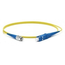 Hyperline FC-S2-9-FC/­UR-SC/­UR-H-2M-LSZH-YL Патч-корд волоконно-оптический (шнур) SM 9/­125 (OS2), FC/­UPC-SC/­UPC, simplex, LSZH, 2 м