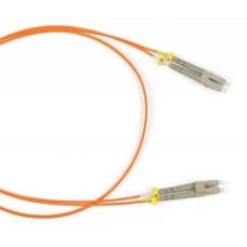 Hyperline FC-D2-50-LC/­PR-LC/­PR-H-2M-LSZH-OR (FC-50-LC-LC-PC-2M) Патч-корд волоконно-оптический (шнур) MM 50/­125, LC-LC, 2.0 мм, duplex, LSZH, 2 м
