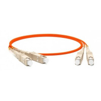 Hyperline FC-D2-62-SC/PR-SC/PR-H-5M-LSZH-OR Патч-корд волоконно-оптический (шнур) MM 62.5/125, SC-SC, 2.0 мм, duplex, LSZH, 5 м