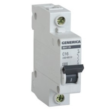 Iek MVA25-1-010-C Авт. выкл. ВА47-29 1Р 10А 4,5кА х-ка С GENERICA