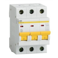 Iek MVA20-3-050-C Авт. выкл.ВА47-29 3Р 50А 4,5кА х-ка С ИЭК