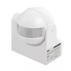 Iek LDD10-009-1100-001 Датчик движения ДД 009 белый, макс. нагрузка 1100Вт, угол обзора 180град., дальность 12м, IP44, ИЭК