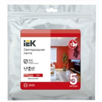 IEK LSR1-6-060-65-3-05 Лента LED 5м LSR-2835R60-4,8-IP65-12В красная
