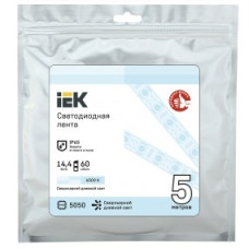 IEK LSR2-2-060-65-3-05 Лента LED 5м LSR-5050W60-14,4-IP65-12В белая