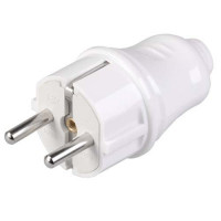 Iek EVP10-16-01-K01 ВПп10-01-Ст Вилка разборная прямая с з/к 16А белая