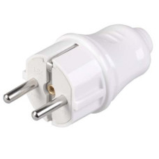 Iek EVP10-16-01-K01 ВПп10-01-Ст Вилка разборная прямая с з/к 16А белая