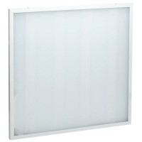 Iek LDVO0-6573O-24-4000-K01 Светильник светодиодный ДВО 6573-O 24Вт 4000К 595х595х20 опал IEK {аналог люм.свет. 4х18 накладных или в потолок Армстронг}