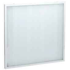 Iek LDVO0-6573O-24-4000-K01 Светильник светодиодный ДВО 6573-O 24Вт 4000К 595х595х20 опал IEK {аналог люм.свет. 4х18 накладных или в потолок Армстронг}