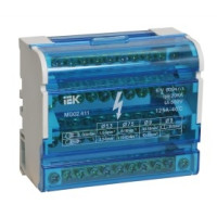 Iek YND10-4-11-125 Шины на DIN-рейку в корпусе (кросс-модуль) ШНК 4х11 3L+PEN ИЭК