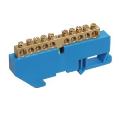 Iek YNN10-812-8D-K07 Шина N "ноль" на DIN-изол ШНИ-8х12-8-Д-С ИЭК