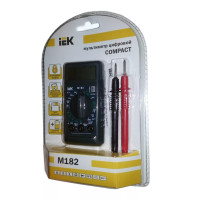 Iek TMD-1S-182 Мультиметр цифровой Compact M182 IEK