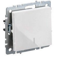 IEK BR-V10-1-10-K01 BRITE Выключ. 1-кл. с инд. 10А ВС10-1-1-БрБ бел.