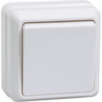 Iek EVO10-K01-10-DC ВС20-1-0-ОБ Выключатель 1кл 10А откр.уст. ОКТАВА (белый)