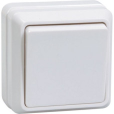 Iek EVO10-K01-10-DC ВС20-1-0-ОБ Выключатель 1кл 10А откр.уст. ОКТАВА (белый)