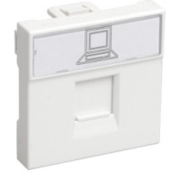 Iek (CKK-40D-RI2-K01) РКИ-20-00-П Розетка информационная RJ-45 UTP кат.5e (на 2 модуля) ПРАЙМЕР белая