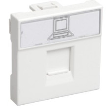 Iek (CKK-40D-RI2-K01) РКИ-20-00-П Розетка информационная RJ-45 UTP кат.5e (на 2 модуля) ПРАЙМЕР белая