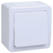 Iek EVMP10-K01-10-54-EC ВС20-1-0-ГПБ выкл 1кл о/у IP54 (цвет клавиш: белый) ГЕРМЕС PLUS