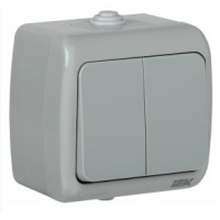 Iek EVA20-K03-10-54 ВС-20-2-0-A Выкл. 2 кл. откр. уст. 10А IP54 AQUATIC
