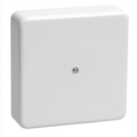 Iek UKO10-075-075-020-K01 Коробка КМ41212-01 распаячная для о/п 75х75х20 мм белая (6 клемм 6мм2)