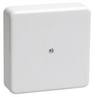 Iek UKO10-075-075-028-K01 Коробка КМ41216-01 распаячная для о/п 75х75х28 белая (6 клемм 6мм2)