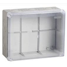 Iek UKO10-100-100-050-K51-55 Коробка КМ41330 распаячная для о/п 100х100х50 мм IP55 (RAL7035, гермовводы PG9 5 шт)
