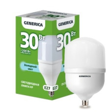 IEK LL-HP-30-230-65-E27-G Лампа LED HP 30Вт 230В 6500К E27 GENERICA