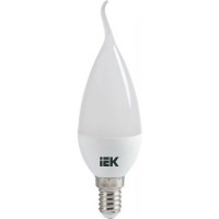 Iek LLE-CB35-5-230-30-E14 Лампа светодиодная ECO CB35 свеча на ветру 5Вт 230В 3000К E14 IEK