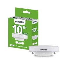 IEK LL-T80-10-230-40-GX53-G Лампа LED T80 таблетка 10Вт 230В 4000К GX53 GENERICA