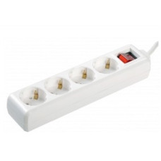 Iek WYP10-16-04-01-ZK-17 Удлинитель У04К-выкл. 4 места 2 Р + P Е /1,5 метра 3х1мм2 16А/250 IEK