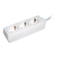 Iek WYP10-16-03-03-Z-N Удлинитель У03 3 места 2 Р + P Е /3метра 3х1мм2 16А/250 IEK
