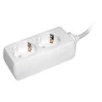 Iek WYP10-16-02-05-Z-N Удлинитель У02 2 места 2Р+РЕ/5 метров 3х1мм2 16А/250 IEK