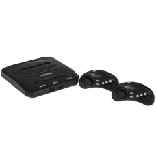 Sega Retro Genesis Remix Wireless (8+16Bit) + 600 игр (AV кабель, 2 беспроводных джойстика) (568064)