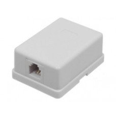 Itk CS2-1C5EU-12 Настенная инф. розетка RJ45, кат.5Е UTP, 1-порт