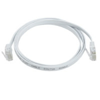 ITK PC08-C06U-5M-FL Коммутационный шнур плоский кат.6 UTP 5м белый