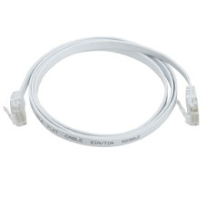 ITK PC08-C06U-5M-FL Коммутационный шнур плоский кат.6 UTP 5м белый