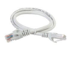 ITK PC01-C6U-1M Коммутационный шнур (патч-корд), кат.6 UTP, 1м, серый