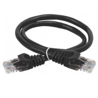 ITK Коммутационный шнур кат. 5Е UTP LSZH 1м черный [PC09-C5EUL-1M]