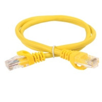 ITK PC05-C5EU-1M Коммутационный шнур (патч-корд), кат.5Е UTP, 1м, желтый